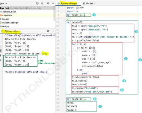 How To Create A Binary File In Python Using File Handling Printable Templates Free