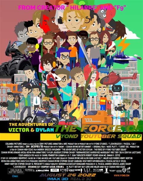 The Adventures Of Victor And Dylan The Force Of Vyond Youtuber Squad
