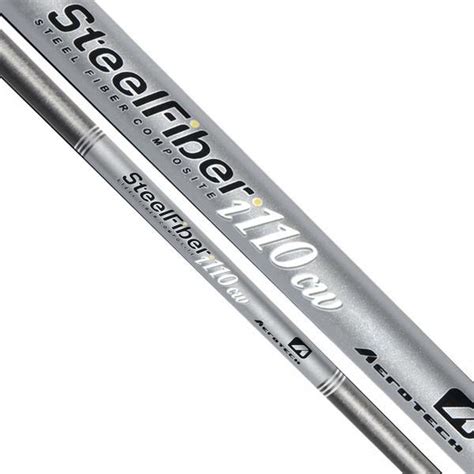 Aerotech Steelfiber I110cw Iron Tapered Shaft 355 Tip Grips4less