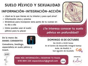 Taller SUELO PÉLVICO y SEXUALIDAD 1 Samay