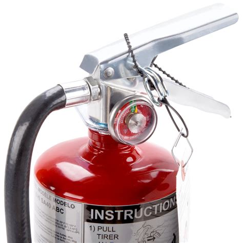 Buckeye 5 Lb Abc Fire Extinguisher Rechargeable Tagged Ul Rating 3a 40bc