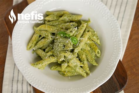 Kremal Pesto Soslu Makarna Nefis Yemek Tarifleri