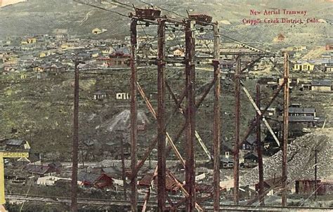 1911 Cripple Creek Mining District New Aerial Tramway Byers Co Ns 4