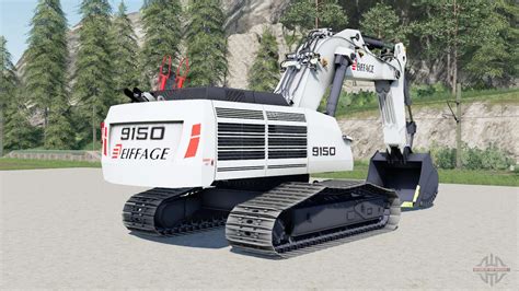 Liebherr R Eiffage Pour Farming Simulator