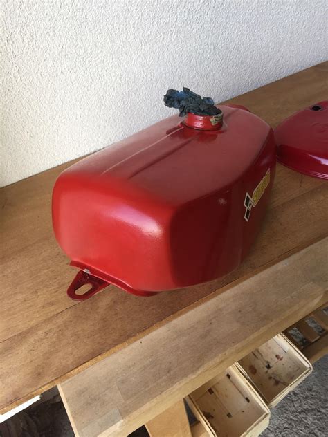 Simson S51 Tank Seitendeckel Rot In 99086 Erfurt For 130 00 For Sale