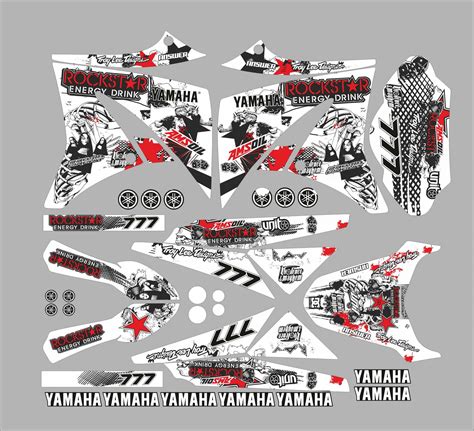 Kit D Co Yamaha Xt Rockstar Rouge Kitdeco Moto Fr