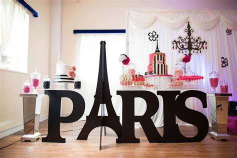 Imeldas Parisian 10th Birthday Party Has Lots Of Fabulous Ideas How Cool Are These Decoart