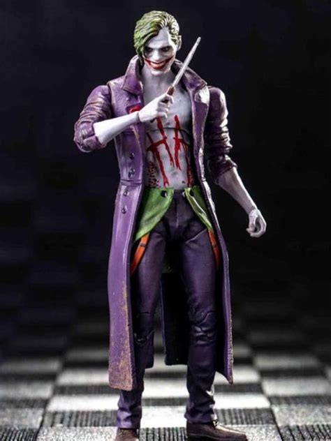 Injustice 2 The Joker Purple Trench Coat