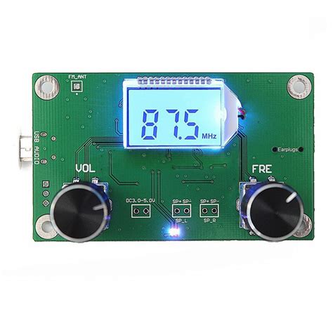 Module R Cepteur Radio Fm Num Rique St R O Lcd Mhz Dsp Pll