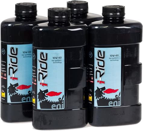 ENI 4x1 Liter I Ride Racing 10W 60 Amazon De Auto Motorrad