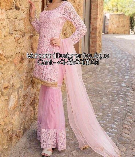 Punjabi Sharara Suits Maharani Designer Boutique