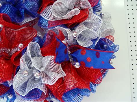 Diy Patriotic Ruffle Wreath Tutorial