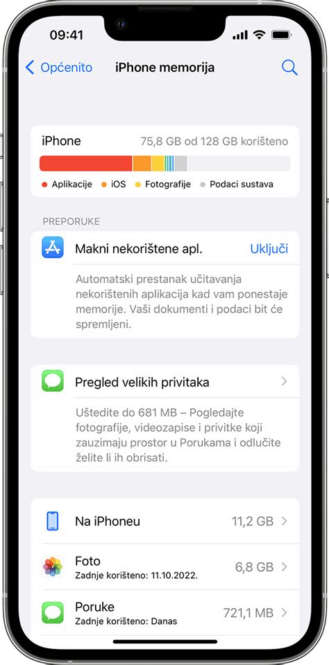 Provjera Memorije Na Iphone I Ipad Ure Aju Apple Podr Ka Hr