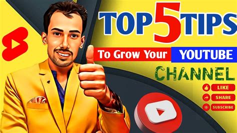 Top 5 Tips To Grow On Youtube 5 Tips To Grow Your Youtube Channel 🤩