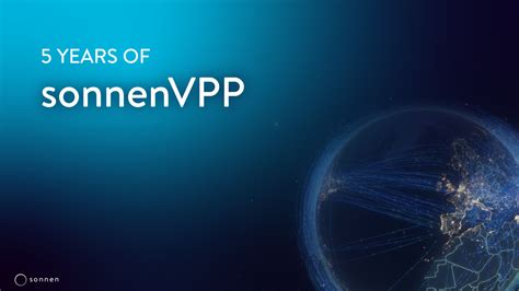 5 Years Of SonnenVPP The First Virtual Power Plant Sonnen