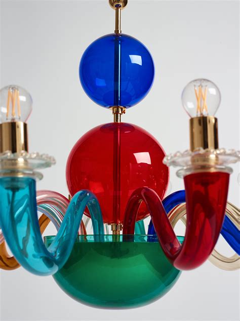 Gio Ponti A Contemporary Light Chandelier For Venini Italy