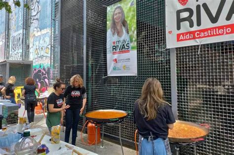 La Coalici N Iu Rivas M S Madrid Verdes Equo Celebra Una Paella Popular