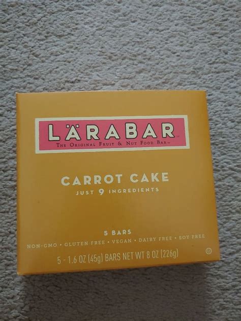 Larabar Carrot Cake Review Abillion