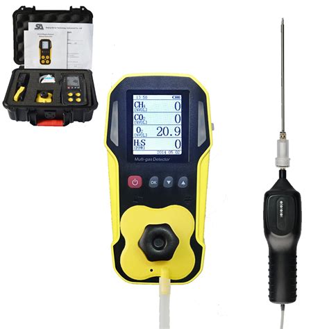 Ce Certified Biogas Detector With British Infrared Sensor Portable