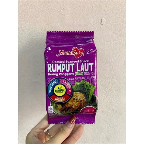 Jual Mamasuka Rumput Laut Nori Seaweed Korea Original Pedas Sapi