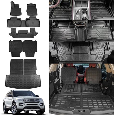 Amazon Rongtaod Floor Mats Compatible With Ford Explorer