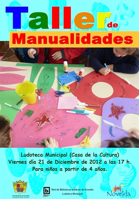 Taller De Manualidades En La Ludoteca Municipal Casa De La Cultura