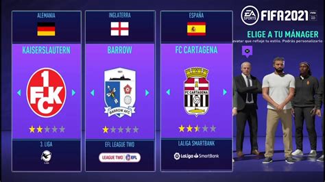 Equipos Para Modo Carrera De Fifa Lleg La Hora Youtube