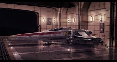 Incom T 65a In The Hangar By Shoguneagle Starwars Art Gosstudio