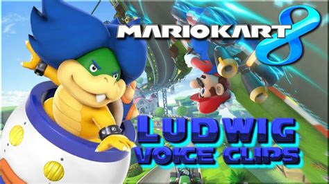 All Ludwig Von Koopa Voice Clips • Mario Kart 8 • All Voice Lines