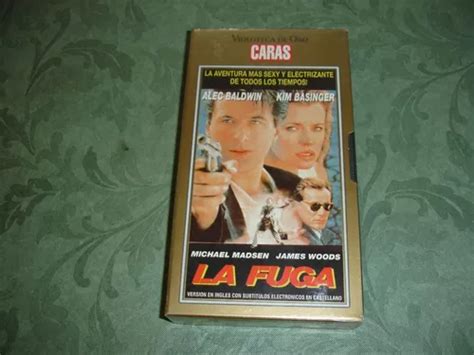 Película Vhs La Fuga Con Alec Baldwin kim Basinger MercadoLibre