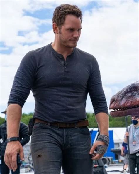 Jurassic World Dominion 2022 Chris Pratt T Shirt For Mens