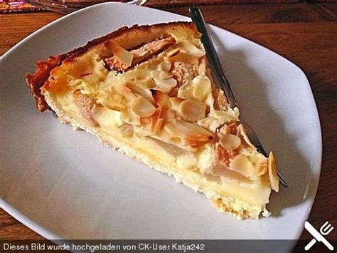 Birnenkuchen Mit Vanilleguss Von Caroline48 Chefkoch Birnen Kuchen