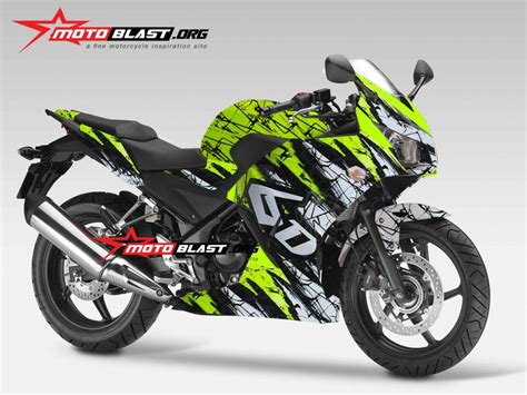 Decal Stiker HONDA CBR250R Thailand GREENLIME 6D Motoblast ID