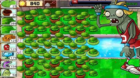 Plants Vs Zombies Last Stand Pool No Sun Flowers Flags Completed