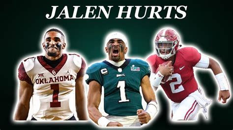 Jalen Hurts Highlight Mix Benched At Alabama To An Nfl Superstar A