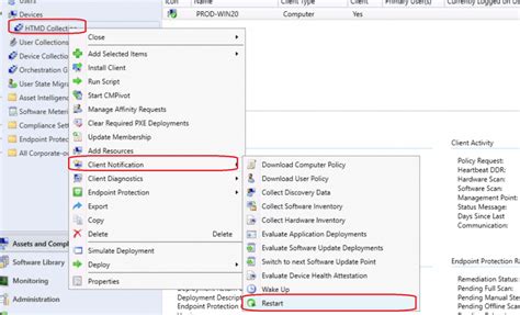 Restart Windows 10 Device Using Sccm Configmgr Htmd Blog