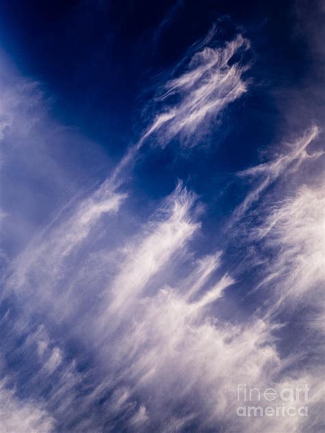 Cirrus uncinus clouds 7 Photograph by Tracy Knauer - Pixels