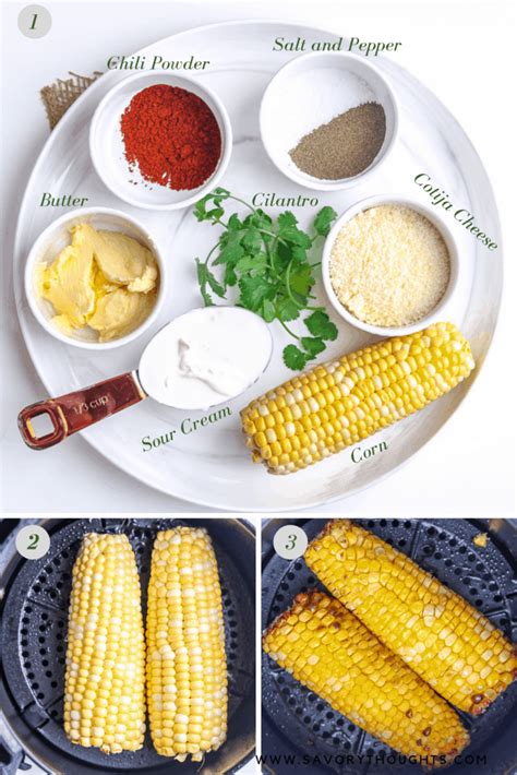 Air Fryer Mexican Street Corn On The Cob Elotes Artofit