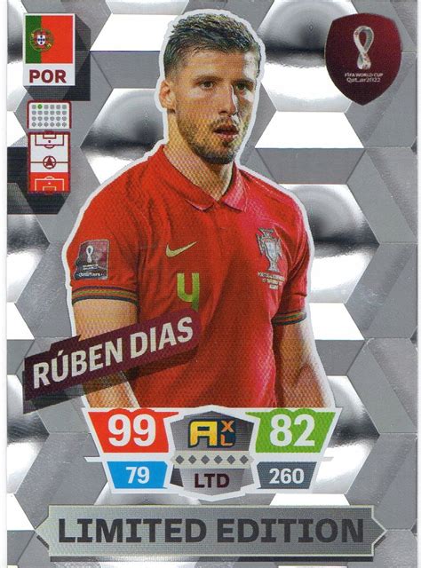 Karty Fifa World Cup Qatar Ruben Dias Limited