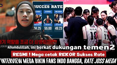 Baru Saja Interview Mega Usai Raih Sukses Rate Tertinggi Di V League