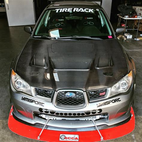 Hawkeye Hood Gt Spec ‘06 ‘07 Subaru Wrxsti Marsh Composites