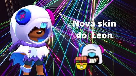 Comprei A Skin Do Leon Fantasma Brawl Stars Youtube