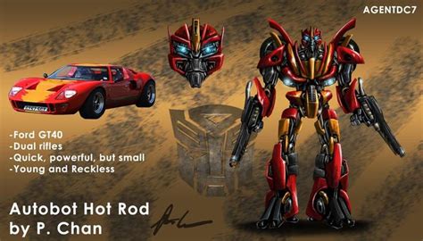 Transformers Movie Hot Rod By Agentdc7 On DeviantArt Transformers Artwork Hot Rods