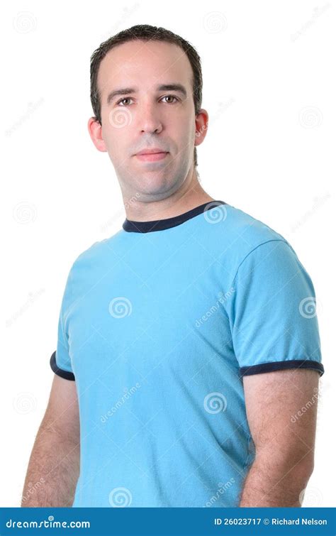 Average Guy Stock Image Image Of Half Smiling Posing 26023717