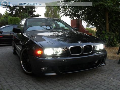 535i M Paket Schwarz 5er Bmw E39 Limousine Tuning Fotos
