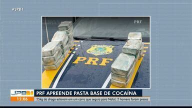 JPB1 PRF apreende 25KG de pasta base de cocaína Globoplay