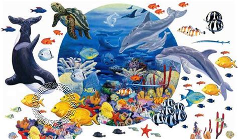 Under The Sea 20263 Wall Mural |Mid-size Wall Murals |The Mural Store