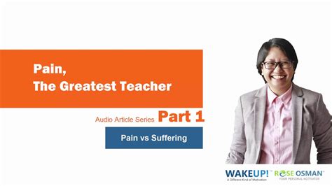 Pain The Greatest Teacher Part 1 Youtube