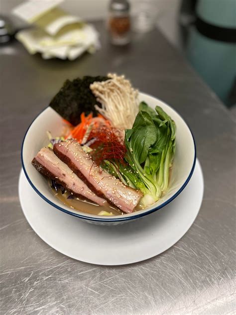 Ramen At The Eatery I Am The Chef At Tonkatsu With Smoked Pork Belly