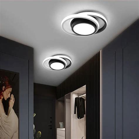 Plafonnier Black C Cool White Plafonnier Led Noir Et Blanc Clairage